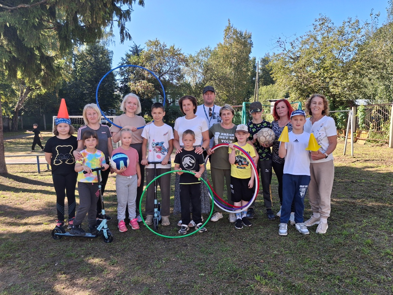 ОТКРЫТИЕ СЕМЕЙНОГО СПОРТИВНОГО КЛУБА "ТриС!"